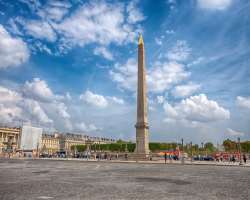 The view from the obelisk is breath-takingly beaut The view from the obelisk is breath-takingly beautiful. On one side you can see the Tuileries gardens and the Lourve museum and on the other you see t